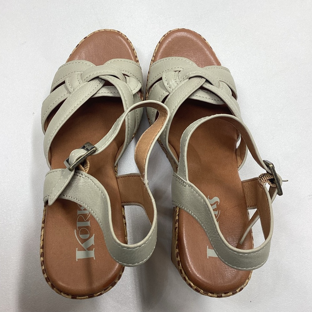 Korks Dee Wedge Platform Sandal Size 9 - Picture 5 of 12